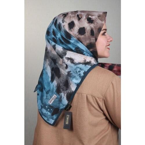 BONJELA PATTERNED COMFORT SCARF-DESEN-06-RENK-15