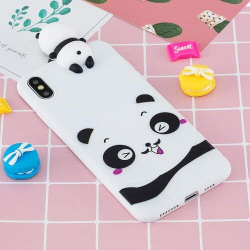 Phone Case For OPPO F7 Youth/A73S/realme 1 3D Cute Coloured Painted Animal TPU Anti-scratch Non-slip Protective Cover Back Case