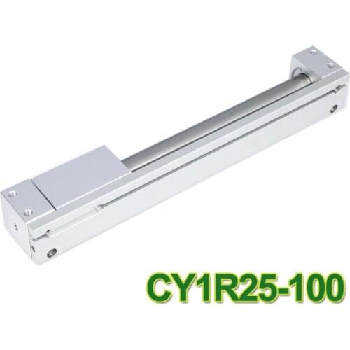 CY1R25-100 Rodless cylinder 25mm bore 100mm stroke high pressure cylinder CY1R CY3R series CY1R25*100
