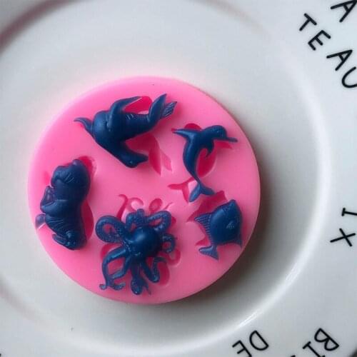 Animal Silicone Mold Mobile Phone Epoxy Mold Decoration DIY Mould XGY-44