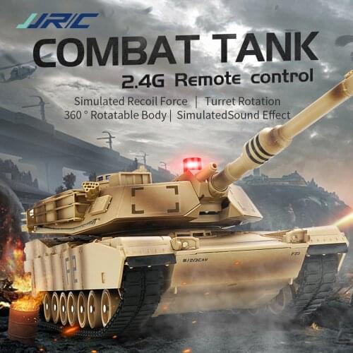 Jjrc Remote Control Tank 2.4g Hz Model Tank Military Model Programmable Tank Model Kids Toys Boys Birthday Gift