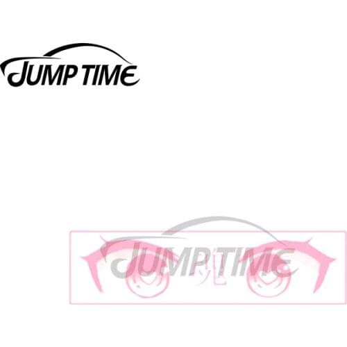 JumpTime 13 x 2.5cm For E Anime Girl Personality Vinyl Car Sticker Air Conditioner Motorcycle Waterproof VAN Decoration Decal
