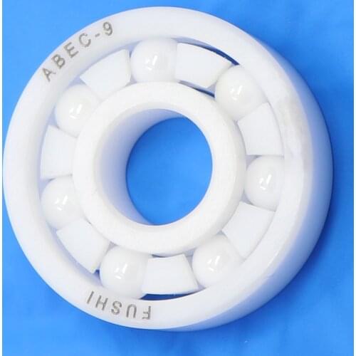 2PCS Full ZrO2 Ceramic Ball Bearing MR63 3x6x2.5 MM ABEC-9 ZRO2 Zirconia Ceramic Ocean Fishing Reels Miniature Ball Bearings