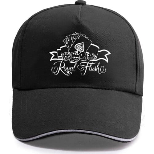 New Summer poker game opportunity game room boy Baseball Cap Unisex Women Men Cotton Hat Snapback Hats Trucker Caps