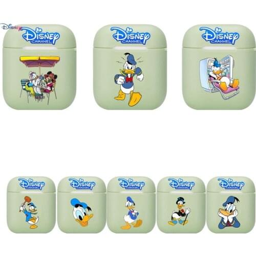 2021 new Disney Donald Duck Soft Silicone Cases For Apple Airpods 1/2 Protective Case Bluetooth Wireless Earphone Cover For Appl
