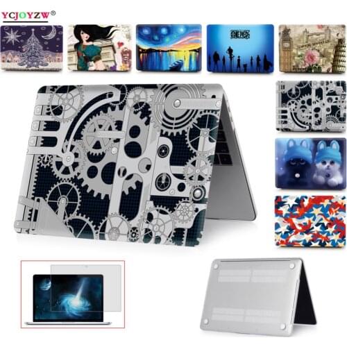 New Case Cover for MacBook Air 13 inch A1466 A1932 A2179Pro 11 12 13 15 16 Retina A1706 A2251 A1989 A2159 Characteristic case