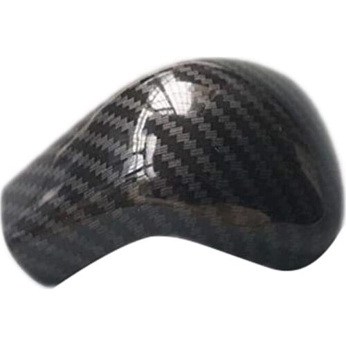 Carbon Fiber Print Gear Shift Knob Cover Trim for Toyota Camry 2018 2019 Avalon 2019 Corolla Hatchback 2019