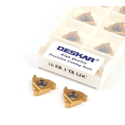 16ER 16IR 1.5TR 2.0TR 2.5TR 3.0TR TR LDC LDA CNC Lathe Threaded Turning Tool Blade Machining Carbide Insert Highquality Material