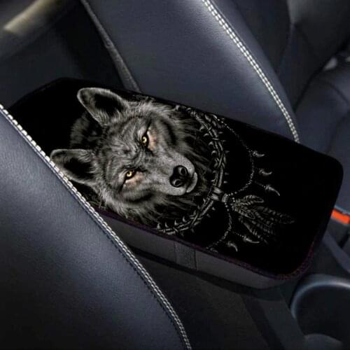 Universal 32x19cm Car Armrest Mat Auto Interior Armrests Storage Box Mats Dust-proof Cushion Cover Automobiles Protector Pads