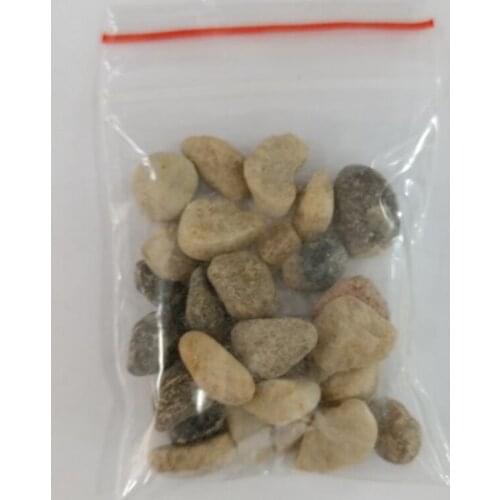 ZOCDOU 13-16g Sea Stone Fish Tank Goldfish Decor Rivers Stream Model Small Statue Figurine Crafts Ornament Miniatures DIY Home