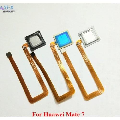 1PCS Fingerprint Home Menu Button Flex Cable for Huawei Mate 7 Mate7 Repair Parts