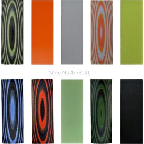 1piece DIY Knife making handle material Black/Tan/OD Green G10 Great Camo look 8" 10"