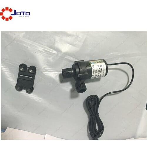 Long Life Brushless DC Water Pump 12V/24v Hot Water Booster Pump for Bath(only the pump)
