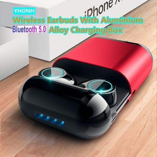 Bluetooth Earphone Wireless Earbuds 5.0 TWS Headsets Dual Earbuds bluetooth earphones wired headphones For iphone Huawei Xiaomi