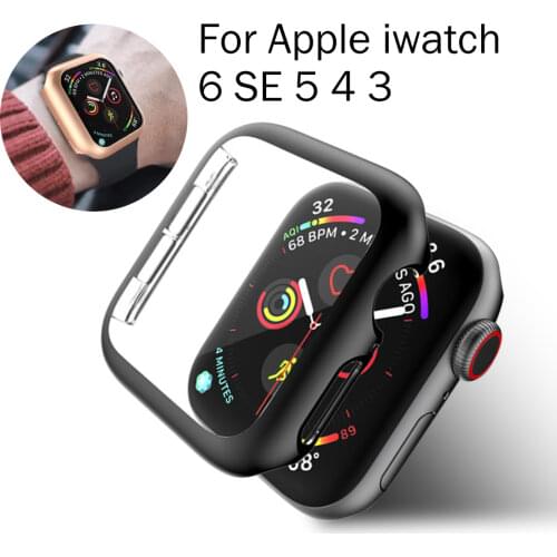Cover For apple Watch case 44mm/40mm iwatch case 42mm/38mm screen protector bumper accessories for apple watch series 6 5 4 3 SE