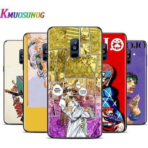 JoJo Bizarre Adventure For Samsung Galaxy A9 A8 Star A8S A7 A6 A6S A5 A3 Plus 2018 2017 2016 A750 Black Phone Case
