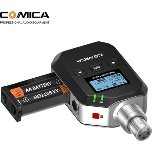 COMICA CVM-WM200&300-XLR UHF Wireless Plug-In XLR Transmitter
