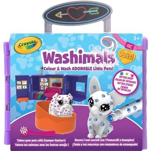 CRAYOLA 747412 WASHIMALS TATTOO STUDIO