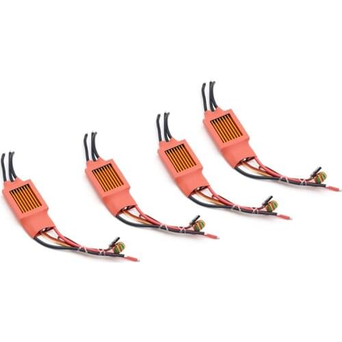 Feichao 4PCS 50A/70A/80A/100A/125A/200A Brushless ESC Electronic Speed Controller 5V/3A 5V/5A BEC for FPV Drone