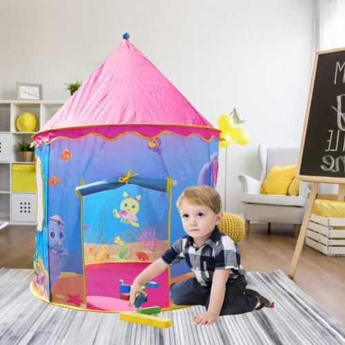 Play House Game Tent Toys Portable Foldable Princess Folding Tent Castle Gifts Tents Toy For Kids Children Play Tent House Toys