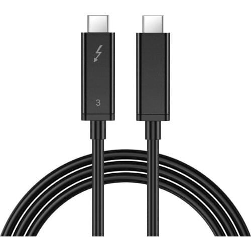 Xiwai USB4 Type-C Thunderbolt 3 Male to Thunderbolt 3 Male 40Gbps Cable for Macbook Laptop