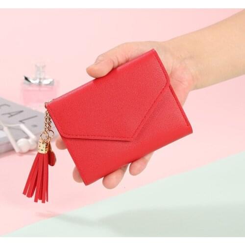 Small Wallet Hot Sale Womens Coin Purse Short Student Cute Mini Coin Bag Keychain Small Bag Coin Wallets