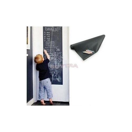 Chalk Board Blackboard Sticker Removable Vinyl Draw Decor Mural Decals Art Chalkboard For Kids Rooms 45x200cm Drop Shipping