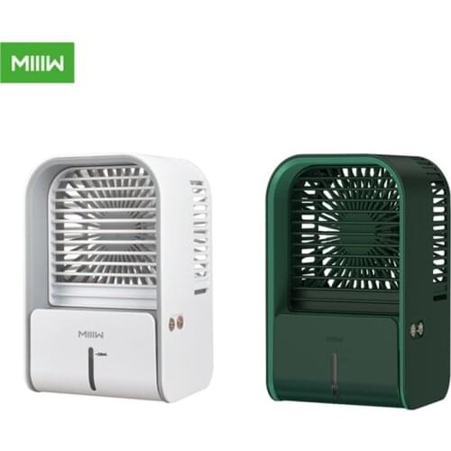 MIIIW LJQ-122 Desktop Humidification Fan 3 Gear Wind Speed Dual-mode Humidification Nano Ice Fog 3 Seconds to Cool Down for Home