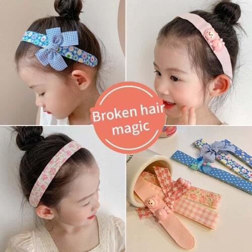 Cute Cartoon Princess Hair Posts Magic Stickers Children Girls Posting Bangs Stickers Hair Clips Ornaments Headdress Accessories