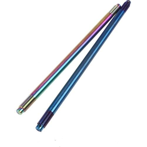 Multicolor M12x265mm burning titanium burning Front Wheel Axle For Suzuki Honda Yamaha RSZ Motorcycle electric car modified part