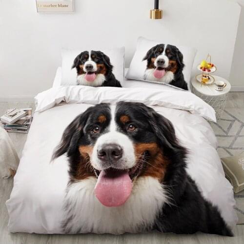 Luxury 3D Bedding set Europe Queen King Double Duvet cover set Bed linen Comfortable Blanket/Quilt cover Bed Set animal tongue