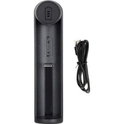 Universal USB Rechargeable Battery Charger for 3.7V Li-ion 17500/17670/18350/18500/18650/18700/22650/25500/26650 Battery Cells