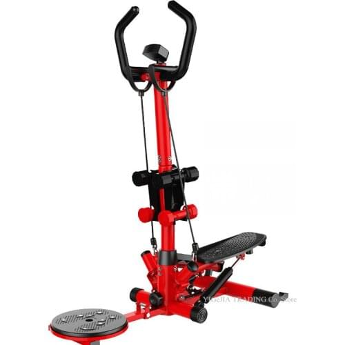 ALL-IN-ONE Multi-Function Health & Fitness Twist Stepper Machine with LED Display, Body Twisting Home Trainer with Handle