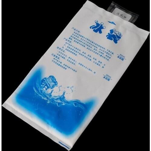 10PCS Reusable Plastic Cooler Bag For Lunch Box Food Storage Ice Gel Packs Cubes Ice Bag