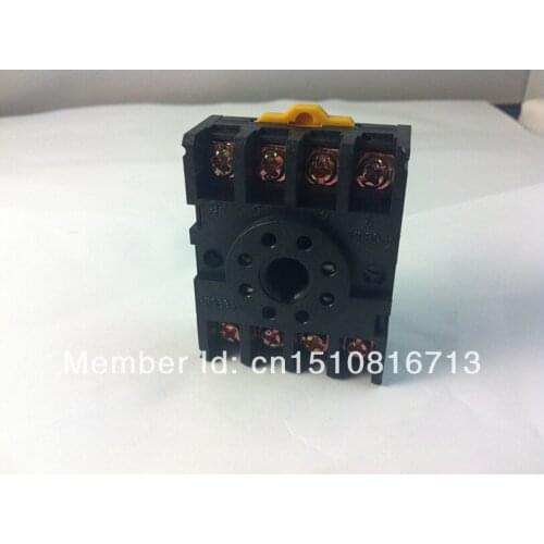 10pcs New 8-Pin PF083A Relay Base Socket