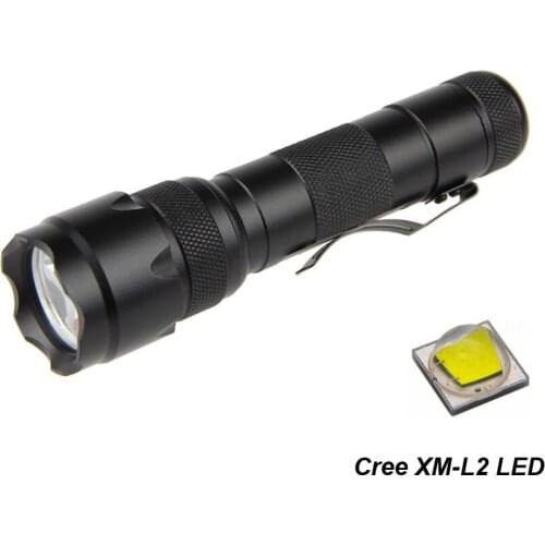 502B T6 XM-L2 L2 LED Portable 18650 Flashlight Torch torcia linterna EDC Tactical lanterna Tatica lamp camping cycling