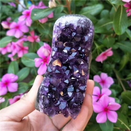 Big size uruguary amethyst cluster purple amethyst specimen large dark purple amethyst cluster for home dec
