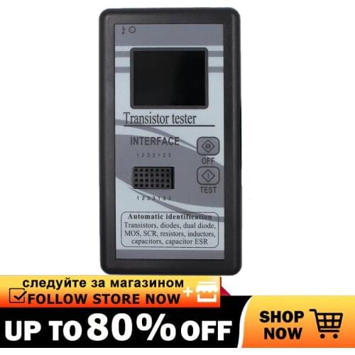 Transistor Tester Digital Multimeter Esr Meter Multimetro Mosfet Semiconductor 2019 Radio Circuits Multimeters Multi-purpose
