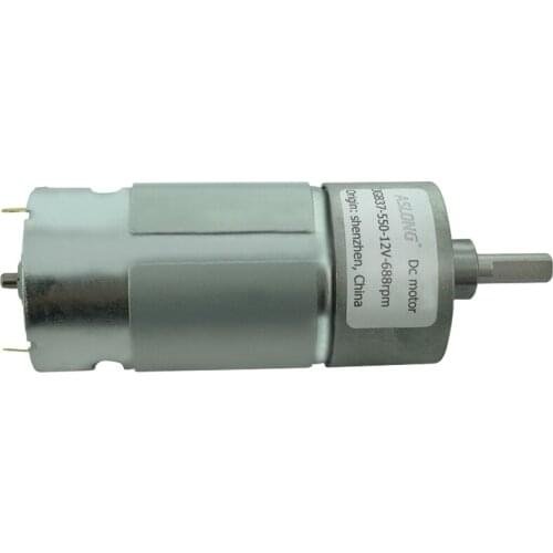 JGB37-550 DC gear motor motor 12V high-power high-torque motor 19/31/58/95/120/175/282/526/840/1580/2528RPM