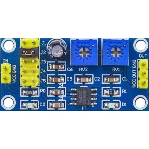 CFsunbird 10PCS NE555 adjustable frequency Pulse generator module for Smart Car