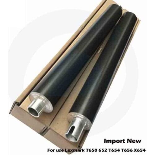New For Lexmark T650 T652 T654 X651 X652 X654 X656 X658 Upper Fuser Roller Lower Pressure Roller LPR-T650-000 UFR-T650