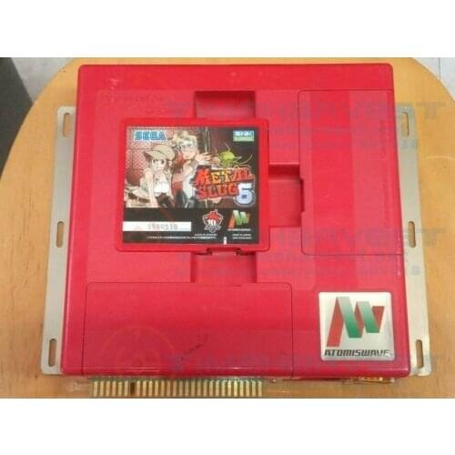 Original Sammy Used Game Motherboard Metal Slug 6 Game Cartridge Second-hand Atomiswave JAMMA Metal Slug 6 Game Board