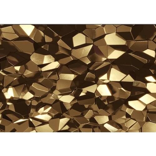 Custom any size photo modern wallpaper for living room 3d three-dimensional abstract gold wallpapers