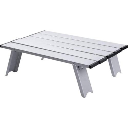 Outdoor Camping Portable Foldable Mini Table For Tours Beach Picnic Barbecue Tableware Folding Computer Desk Ultralight