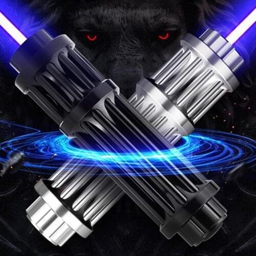 Blue laser pointer powerful military super long-distance radiation 10000M high-power laser match/candle/cigar burning laser