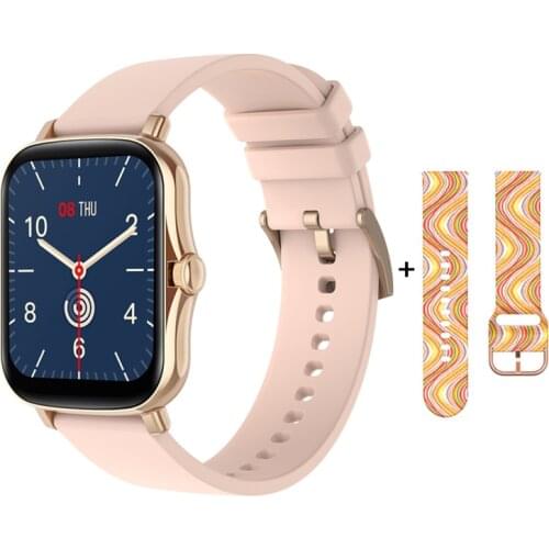 DIY Watchface Smart Watch Women Men Large Screen Fitness Tracker Heart Rate Monitor Oxygen Health Smart Watch VS P8 Plus GTS2