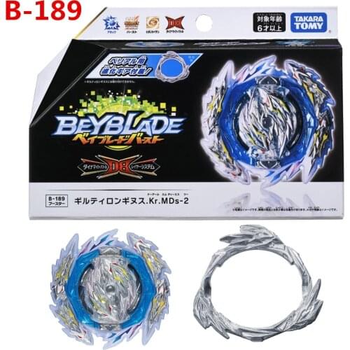 TAKARA TOMY BEYBLADE BURST DB BOOSTER B189 GUILTY LONGINUS.KR.MDS-2 as kids toys