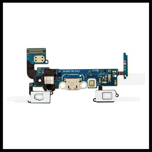 High Quality New For Samsung Galaxy A5 SM-A500F Original USB Charging Port Flex Cable Replacement USB Dock Connector