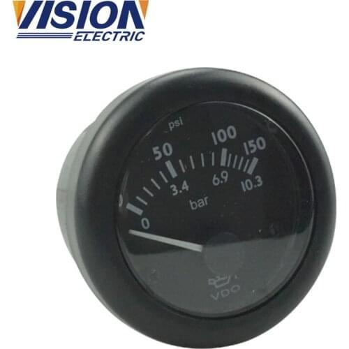 12v 24v VDO Gauge Optional Diesel Engine 52mm VDO Oil Pressure Gauge
