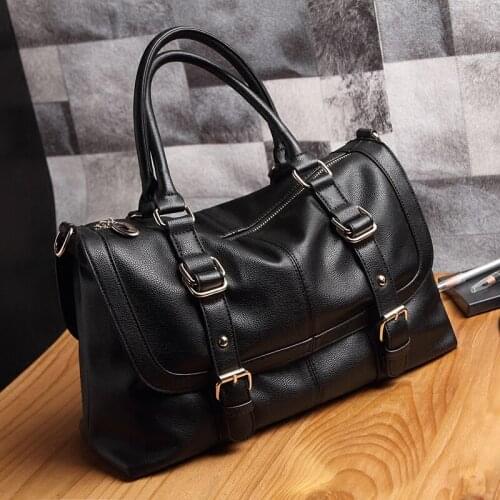 2019 Large Capacity Women Bags Shoulder Tote Bag soft PU Motorcycle Messenger bags casual handbags Top-handle bags Sac a main